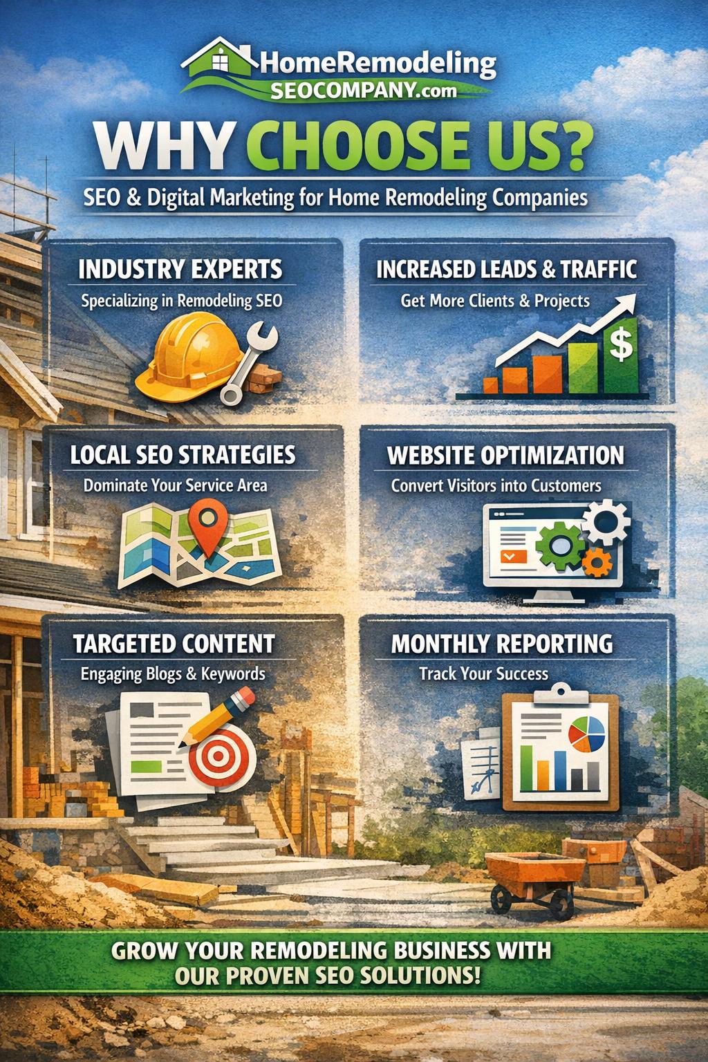 why choose us home remodeling seo digital
